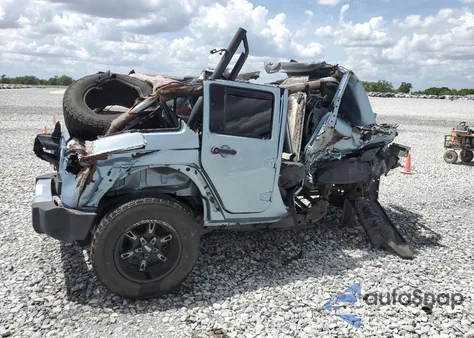 2012 Jeep Wrangler Unlimited Sahara из США, поврежденный, VIN 1C4BJWEG8CL174402